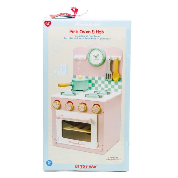 LE TOY VAN Pink Play Pretend Oven Set - Picture 1 of 1